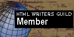 Member of the HTML Writer's Guild